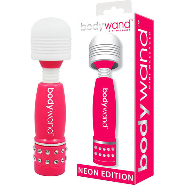Bodywand Mini Massager Neon Edition in Pink > Sex Toys > Mini Massagers Main image