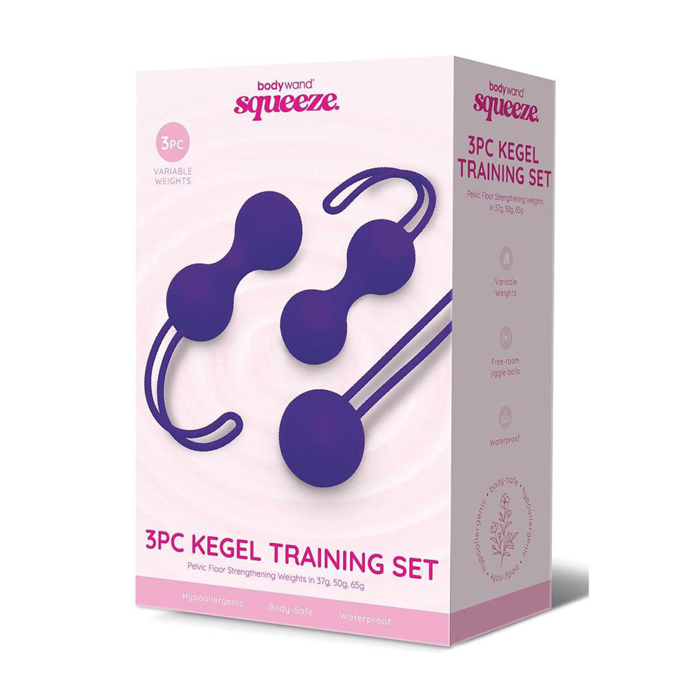 Bodywand Squeeze 3 Piece Weighted Kegel Training Set > Sex Toys For Ladies > Kegel Exercise
