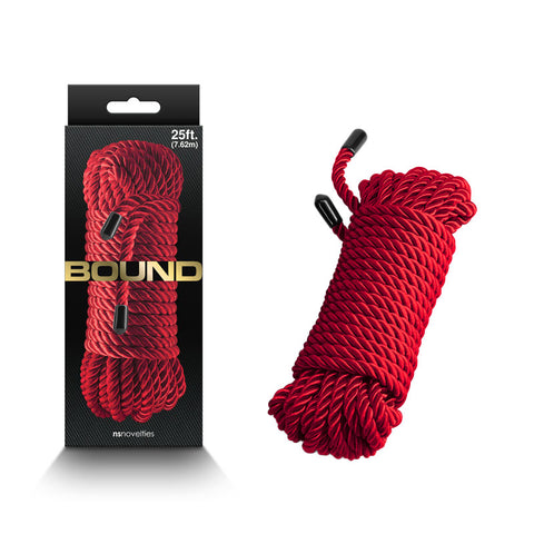 Bondage Rope - 7.6 metre length - Red Red Rope