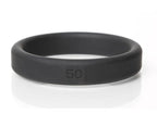 Boneyard Silicone Ring 50mm Black > Cock Ring > Single