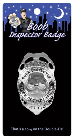 Boob Inspector Badge Bachelor & Bachelorette Items