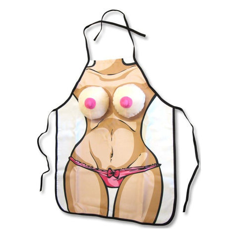 Boobie BBQ Apron - One Size Fits All > Novelties > Gag Gifts