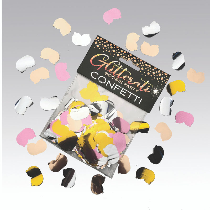 Boobie Confetti Party Decoration for Bachelorette and Celebration Events Coloured Party Supplies