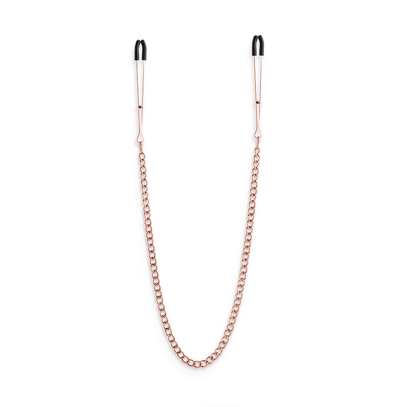 Bound Nipple Clamps - DC3 Nipple Clamps with Chain Set Nipple Clips