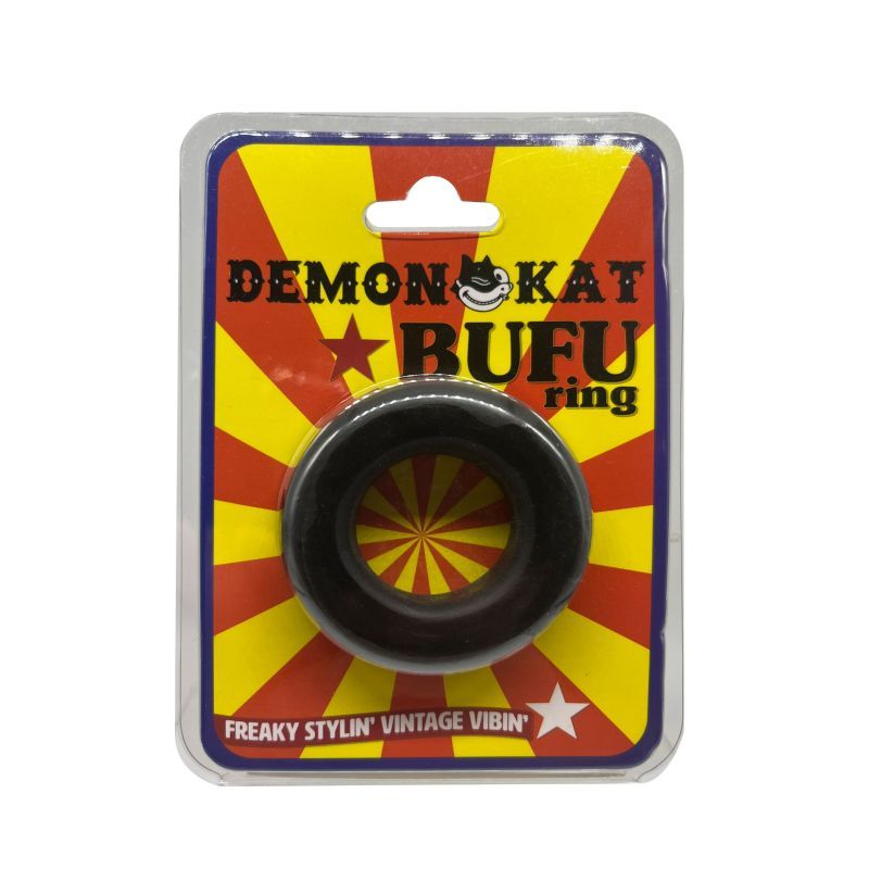 BuFu Ring Black - Soft Stretchy Design Secondary image