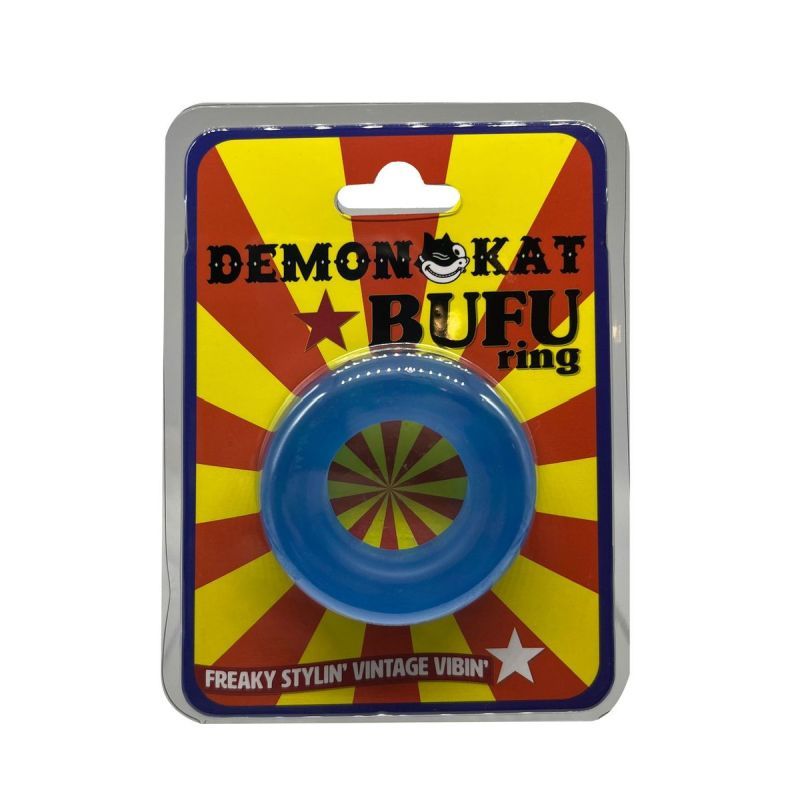 BuFu Ring Blue - Soft Stretchy Design > Cock Ring > Single Main image