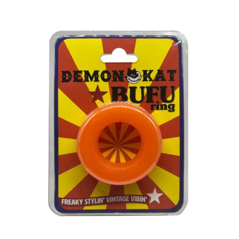 BuFu Ring Orange Soft Stretchy TPR Material Adult Toy Secondary image