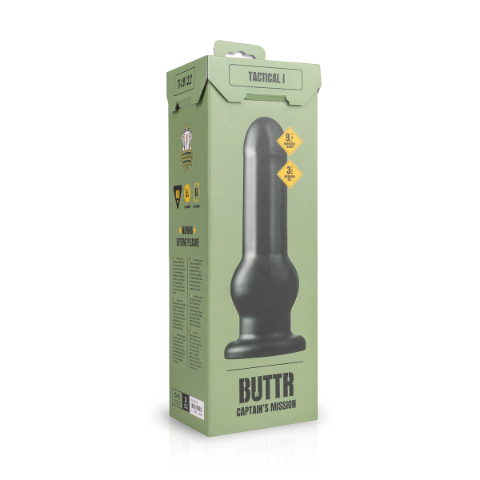 Buttr Tactical I 12 Inch Tapered Design Dildo with Strong Suction Cup - Experienced User Adult Toy > Dildos > Oversized Toys Main image