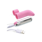 Adam & Eve Silicone Finger Vibe – Rechargeable Silicone Finger Stimulator with 10 Functions > Vibrators > Finger Vibrators