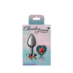 Cheeky Charms Heart Jewel Butt Plug