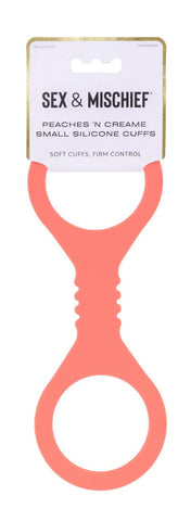 Peaches N Creame Silicone Cuffs (Orange) – Small Silicone Cuffs 9" > Bondage Gear > Restraints