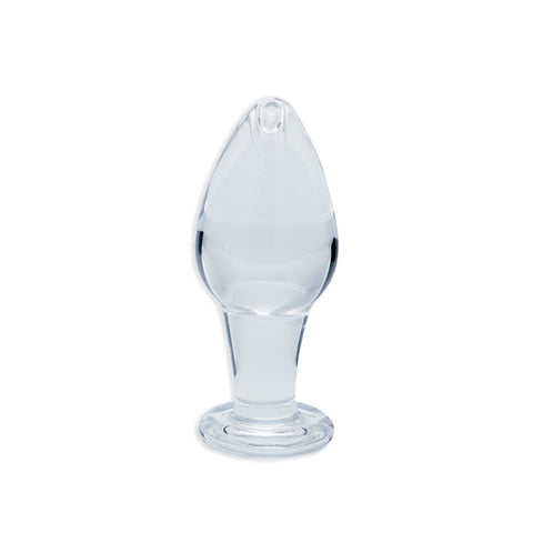 Clarity Utopian Bud – Slim 9 cm Handcrafted Glass Butt Plug GLASS TOYS