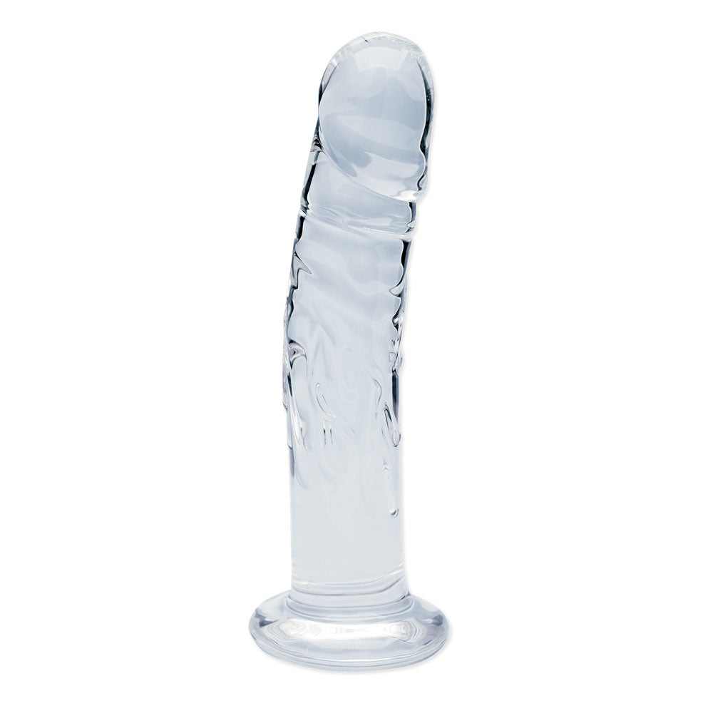 Clarity Seraphic Rapture (Clear) – 17.8 cm Sculpted Glass Dildo > Glass > Dildos