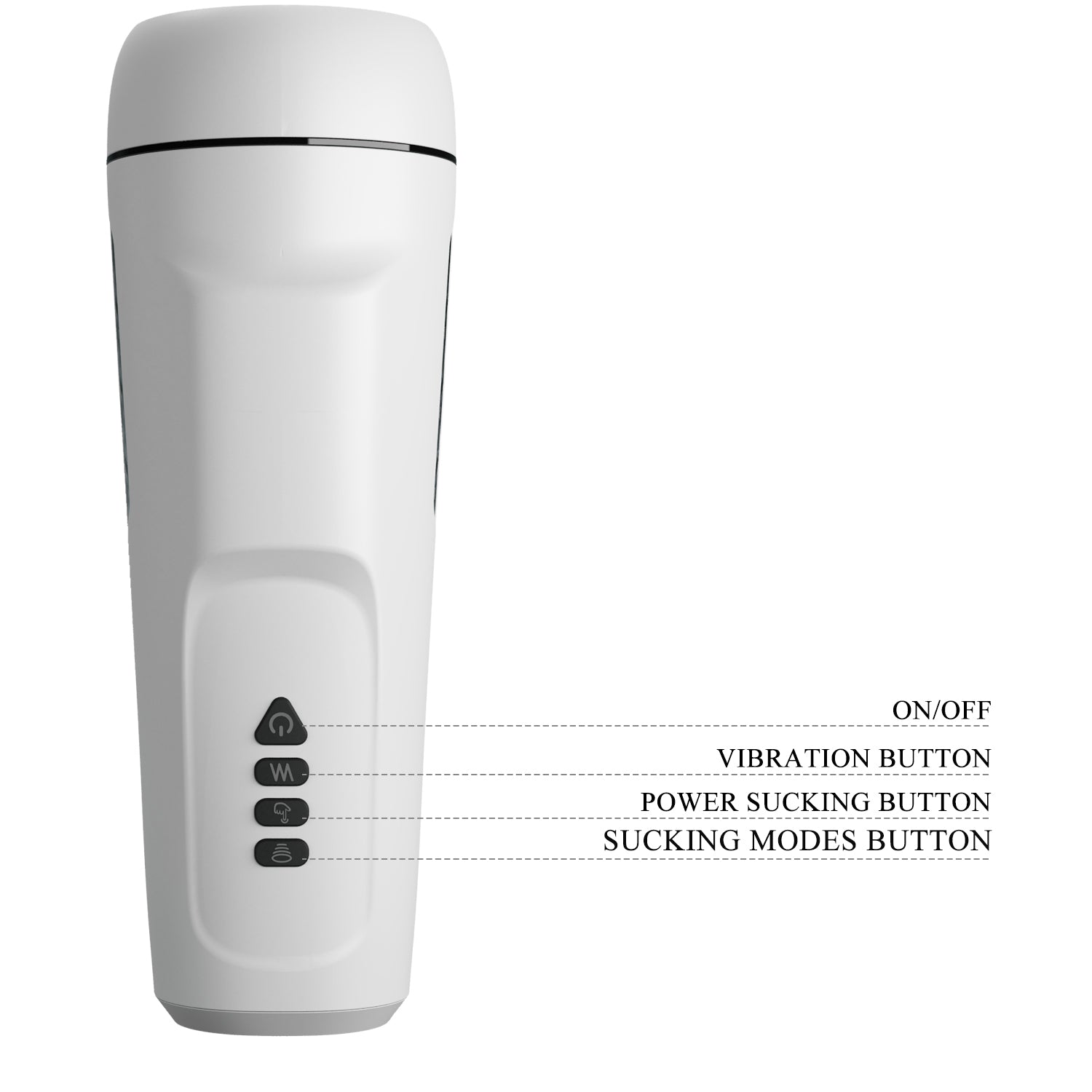 Sienna Rechargeable Masturbator – 3 Suction Settings and 12 Vibration Modes Masturbator > Sex Toys For Men > Masturbators Premium