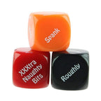 XXXtra Naughty Nights Dice Set – Erotic Dice Game Accessory, Three Dice Set > Novelties > Games