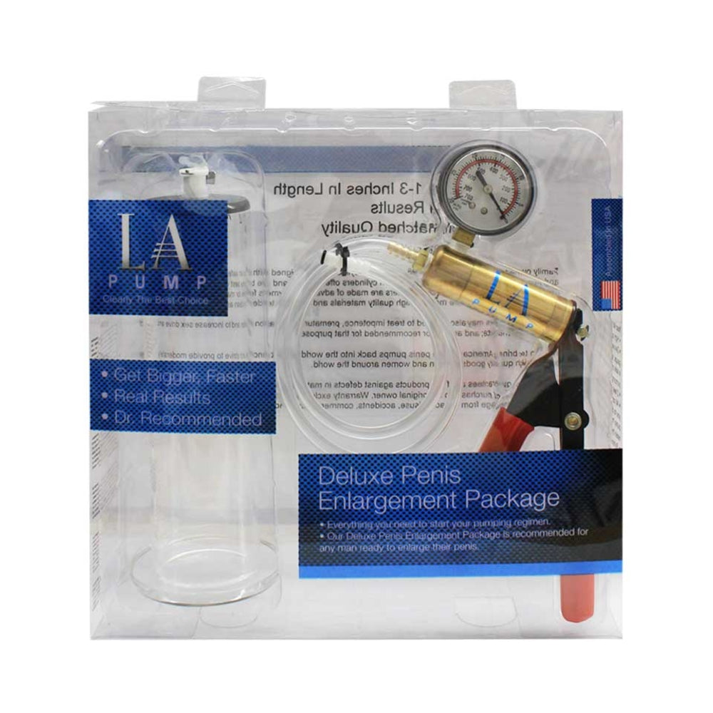 LA Pump Deluxe Penis Enlargement Package – 1.75, 2 and 2.25 Inch Cylinder Penis Pump > Pumps > Penis Pumps Performance