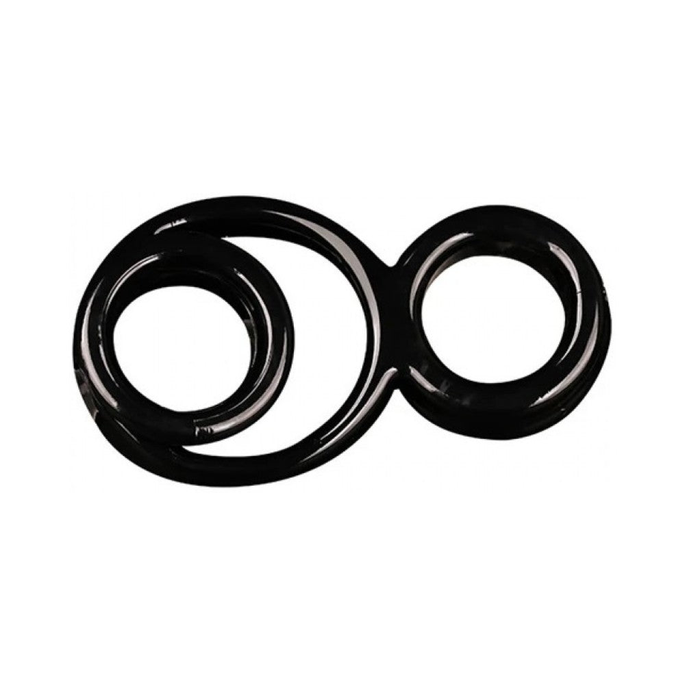 The 9's Triple Ring - Black Cock & Balls Ring > Cock Ring > Sling Main image