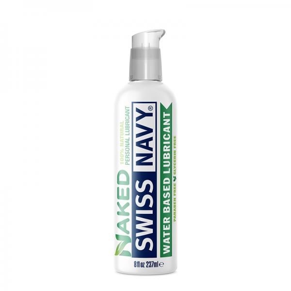 Swiss Navy Naked - All Natural Water Based Lubricant 8 Ounce 237ml > Lube > Water Based