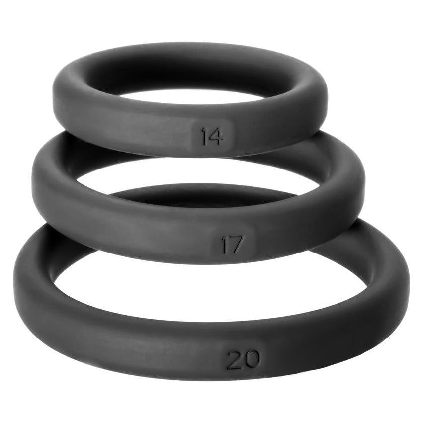 Perfect Fit XactFit Cock Ring – Precision Sizing 1.4, 1.7, 2.0 Inches Cock Ring > Cock Ring > Adjustable