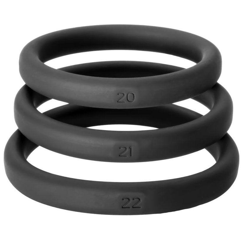 Perfect Fit XactFit – Precision Fit Cock Ring Set Sizes 20 21 22 > Cock Ring > Sets Main image