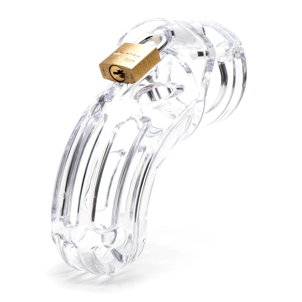 Cockcage The Curve Clear Chastity Device 9.5cm x 3.8cm > Bondage Gear > Male Chastity