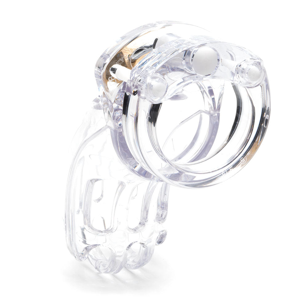 Cockcage The Curve Clear Chastity Device 9.5cm x 3.8cm > Bondage Gear > Male Chastity