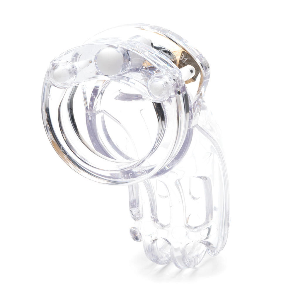 Cockcage The Curve Clear Chastity Device 9.5cm x 3.8cm > Bondage Gear > Male Chastity