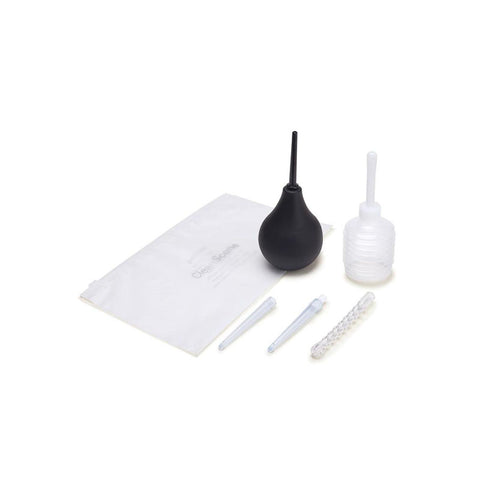CleanScene 7 Piece Anal Douche Set with Flexible Tip for Ultimate Hygiene and Comfort Douches