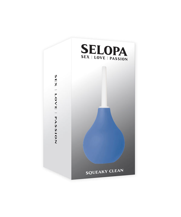 Selopa Squeaky Clean Unisex Douche – Gentle Internal Cleansing Personal Hygiene Device Blue > Essentials > Feminine Care