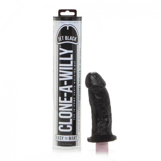 Clone A Willy Jet Black – DIY Customizable Vibrator Kit > Dildos > Mould Your Own Kits