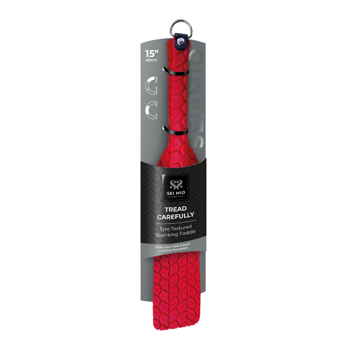 Tyre Paddle Large Red - Double-Sided Vegan Spanking Tool > Bondage Gear > Paddles