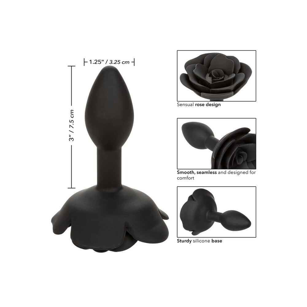 Forbidden Small Rose – Body-Safe Silicone Small Anal Plug > Anal Range > Butt Plugs