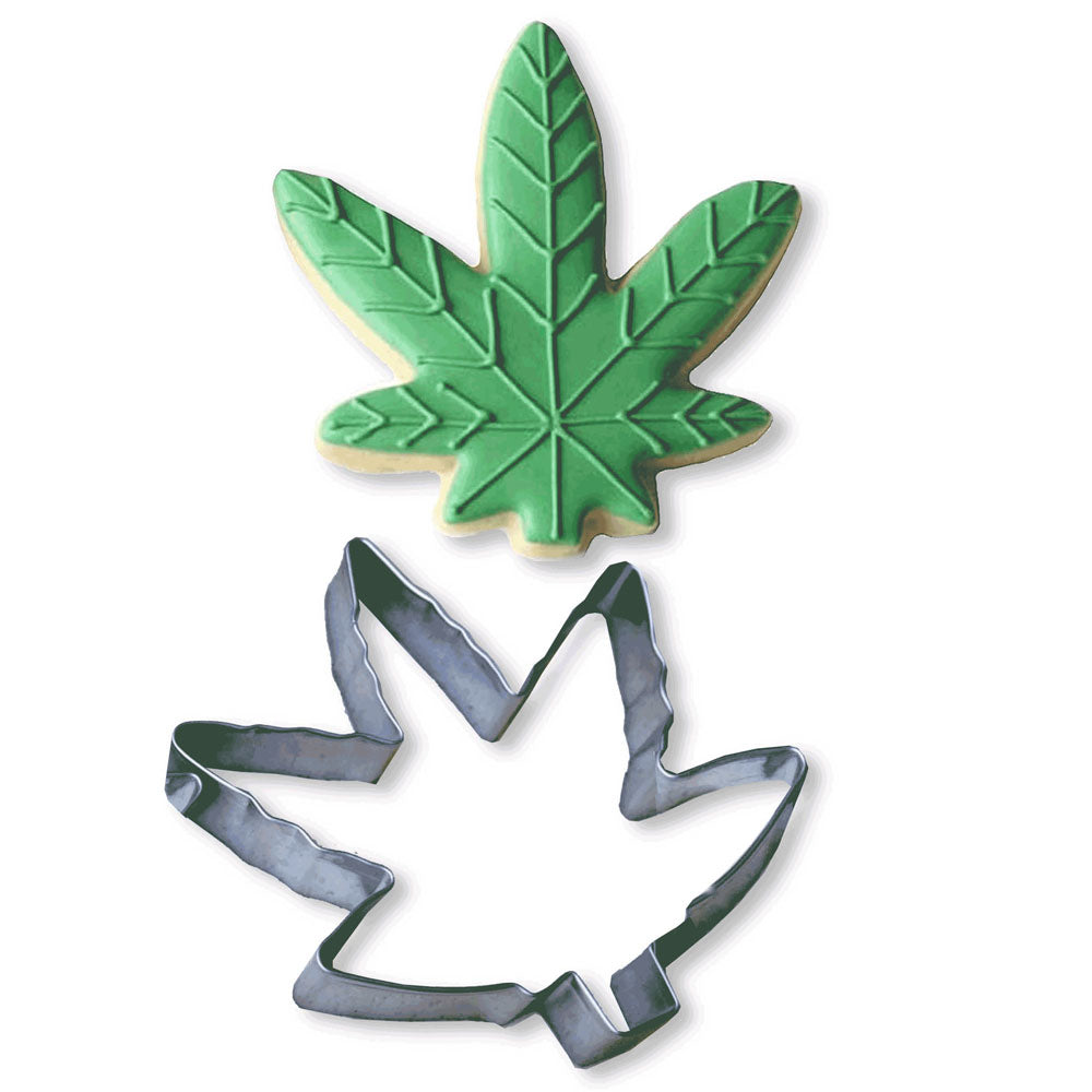 Cannabis Cookie Cutter for Baking 10 cm 420 Inspired Treats Gag Gifts & Novelties