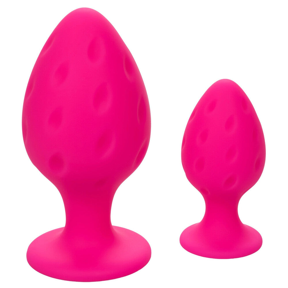Cheeky Butt Plug Duo (Pink) – Playful Butt Plug Set > Anal Range > Butt Plug Kits Main image