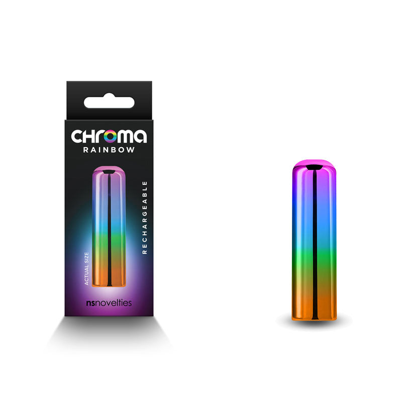 Chroma Rainbow Small 6.8 cm Bullet Vibrator > Vibrators > Mini Vibrators