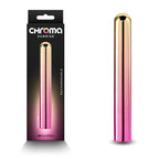 Chroma Sunrise Large 13.8 cm Metallic Pink/Gold Vibrator > Vibrators > Mini Vibrators