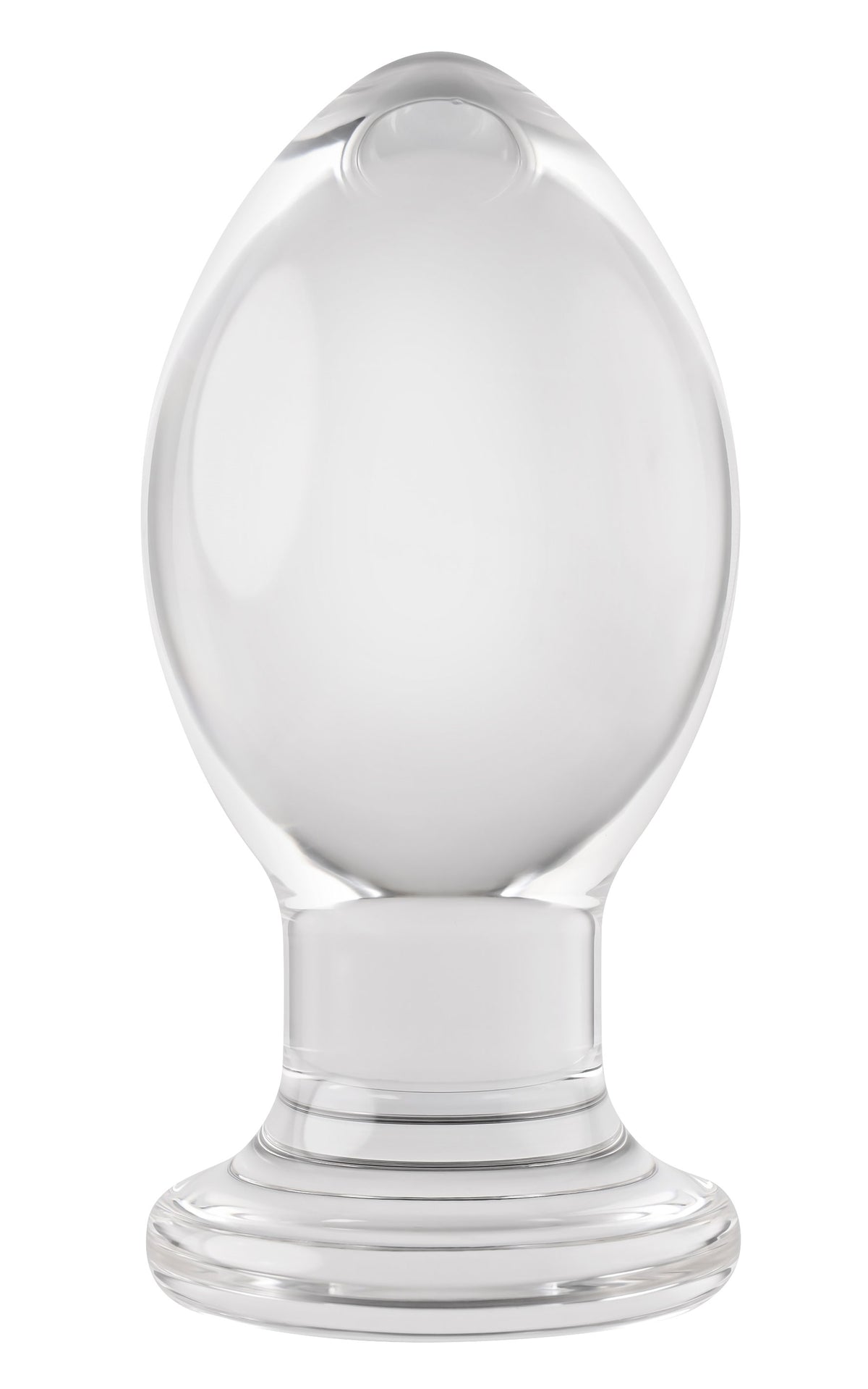 Gender X Crystal Ball - Glass Butt Plug with Suction Base 10.1cm > Glass > Toys