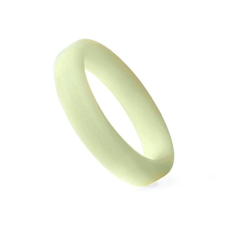 Classic Silicone Medium Stretch Penis Ring 44mm Glow In The Dark Secondary image