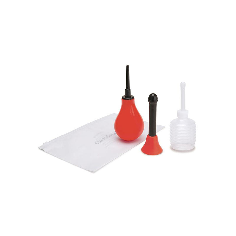 CleanScene 5 Piece Anal Douche Set with Classic and Flared Tips Secondary image