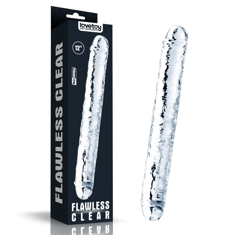 Clear Double Dildo 12 Inch > Dildos > Double Dildos Main image