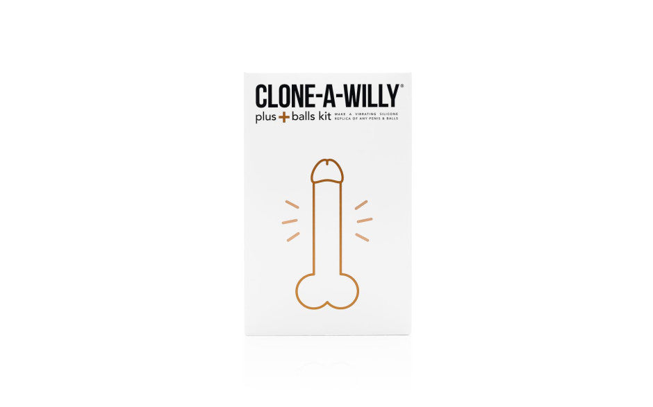 Clone a Willy Plus Balls Kit Deep Skin Tone Vibrating Silicone Replica > Dildos > Mould Your Own Kits