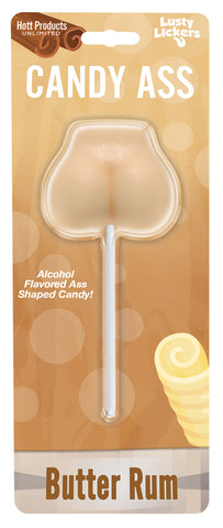 Lusty Lickers Candy Ass Butter Rub – Flavoured Lollipop Butter Rum > Novelties > Candy & Edible Items