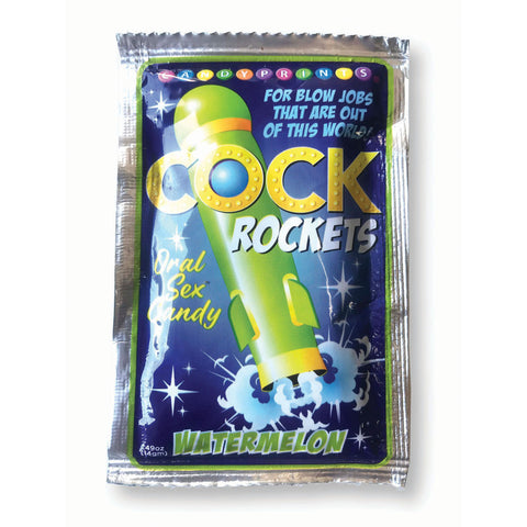Cock Rockets Watermelon – Flavored Oral Sex Candy Edible > Novelties > Candy & Edible Items