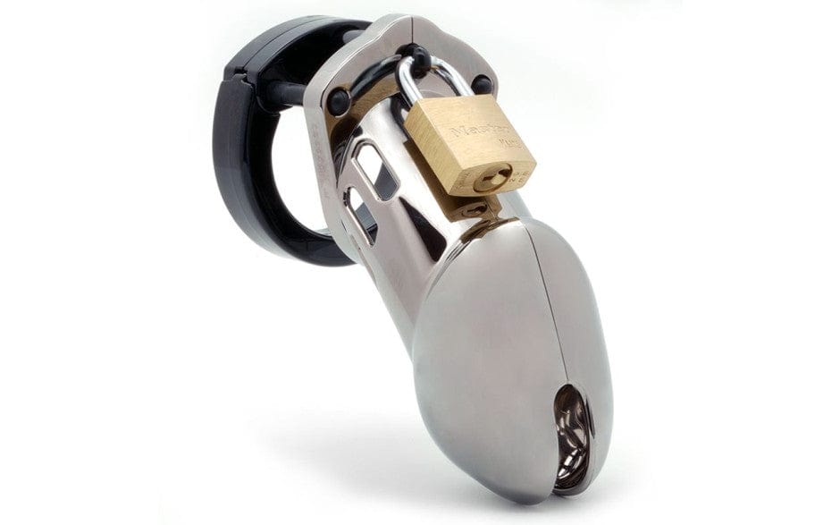 Cockcage CB-6000 Chrome 3.25 Inches Medical Grade Chastity Secondary image