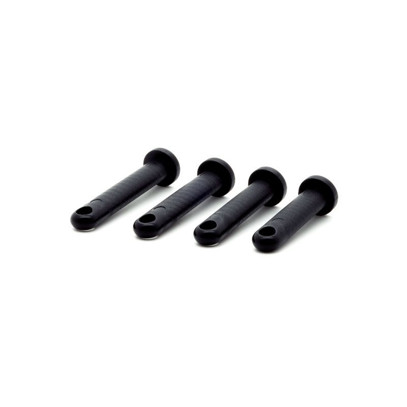 Cockcage Locking Pins Black 4 Pc Set with Various Sizes Cages