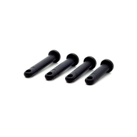 Cockcage Locking Pins Black 4 Pc Set with Various Sizes Cages