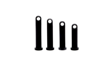 Cockcage Locking Pins Black 4 Pc Set with Various Sizes Cages