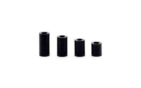 Cockcage Spacers Black 4 Pc with Sizes 11.8mm to 21.4mm