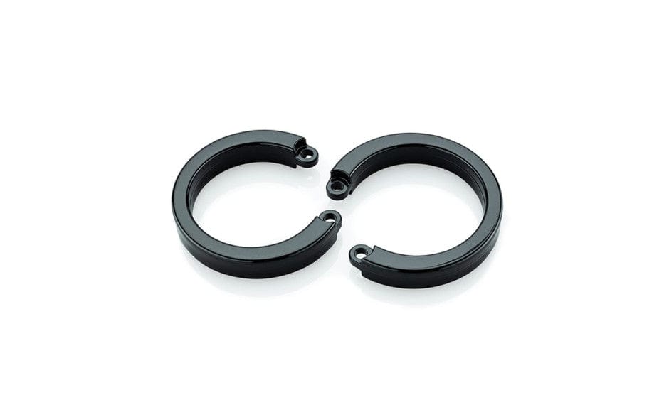 Cockcage U Ring 2 Pc L/XL Black - Large and Extra Large Cages