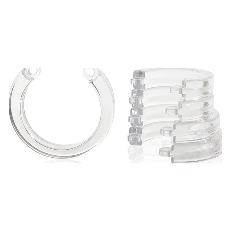 Cockcage U Ring No 2 Clear 47.625mm Compatible Size Clear Cages